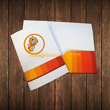 corporate folder printing | presentation folder printing services | corporate folder design | print presentation folders online