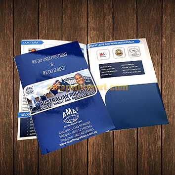 corporate folder printing | presentation folder printing services | corporate folder design | print presentation folders online