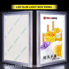 lightbox printing, cheap light box, super slim led light box, advertising light box