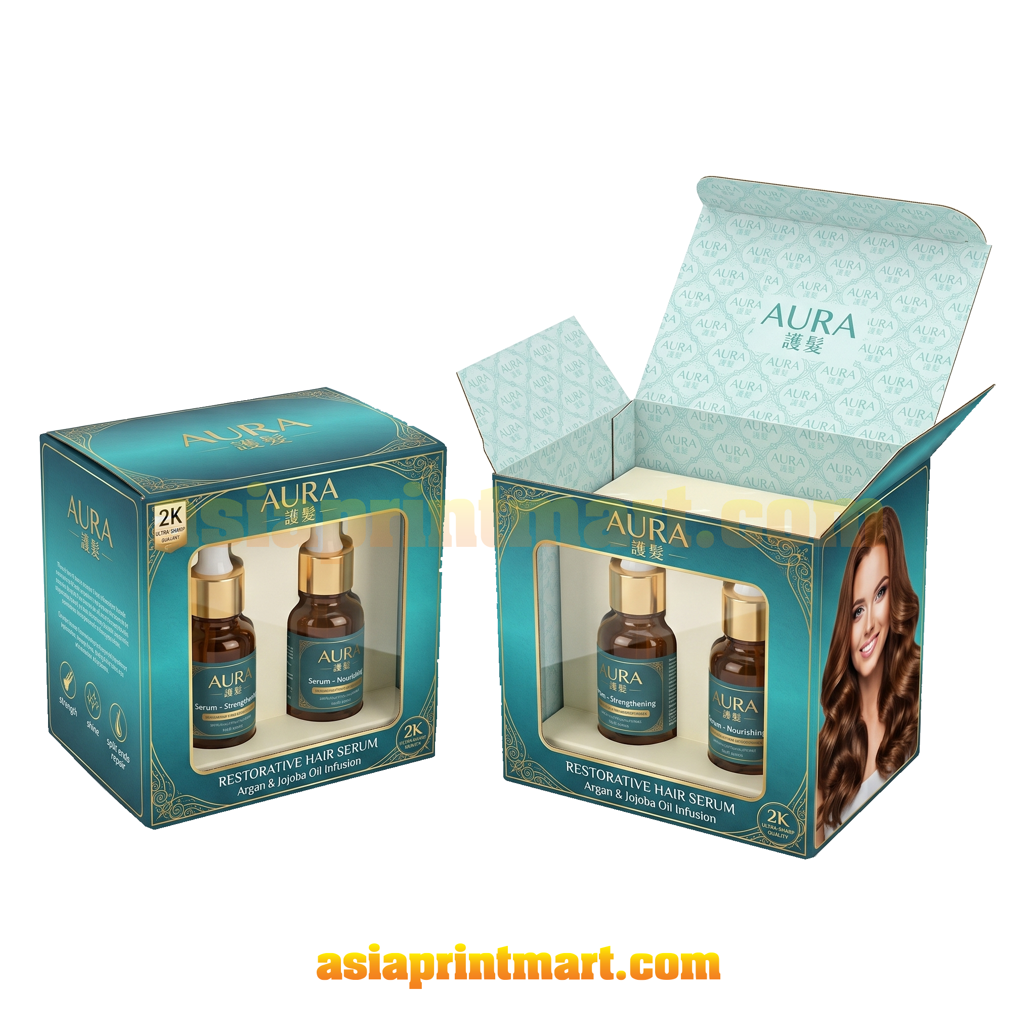 Hair Care Packaging Box Printing | Haircare Packing Box Printing | Packaging Box Shop for Hair Products | Malaysia Printers