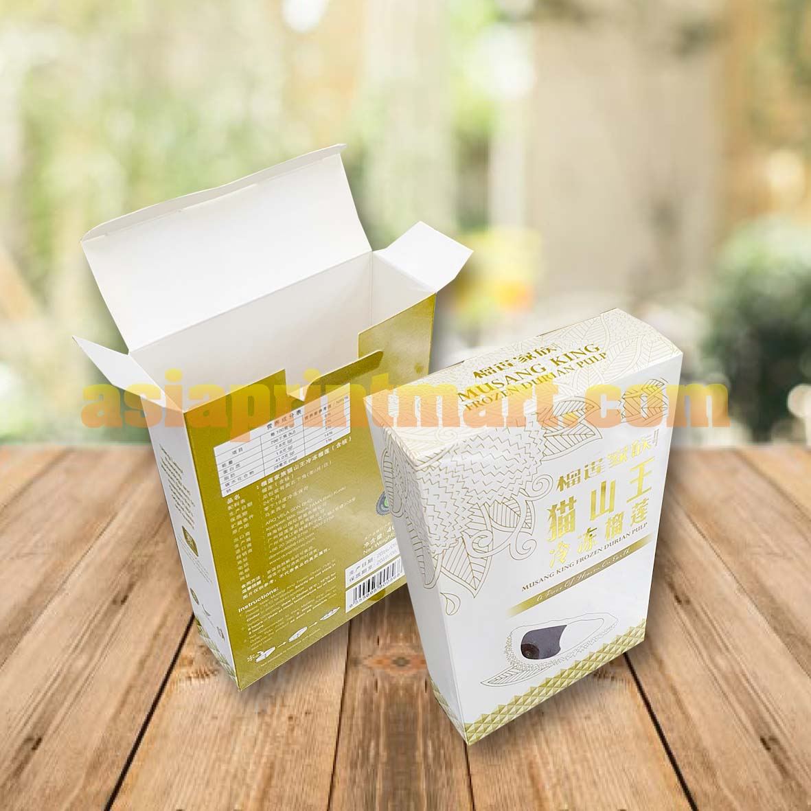 Durian Box Printing Manufacturers | Malaysia Durian Supplier | Print Durian Box | design Durian box |专业榴莲产品包装盒印刷工厂 | Print food box | Durian Musang King | Malaysia Durian 