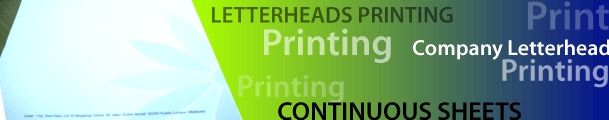 Malaysia Print Letterheads | Malaysia Printing Supplier